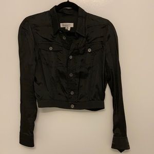 Balenciaga Cropped Shirt Jacket